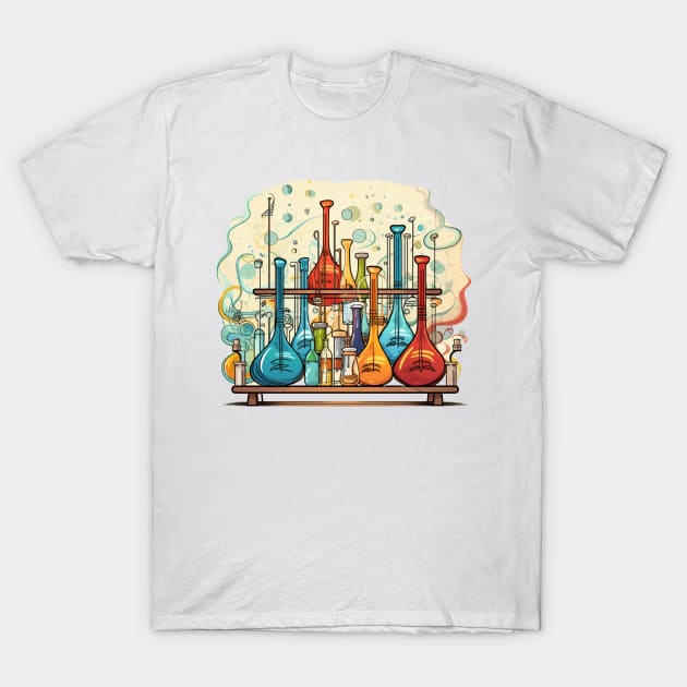 Science Experiment T-Shirt by Liana Campbell